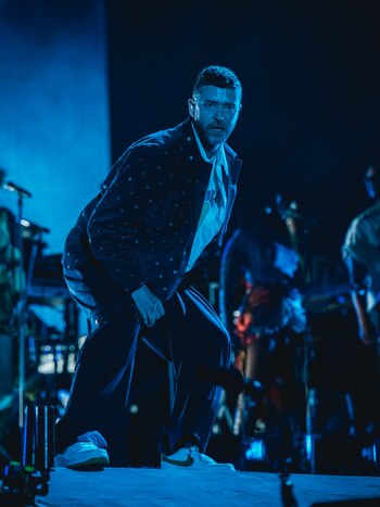 Justin Timberlake brilló el viernes