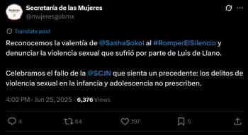 La Secretaría de las Mujeres