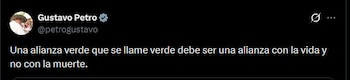 El presidente Petro fue cuestionado por intervenir activamente en asuntos partidarios durante una transmisión oficial del gobierno - crédito @petrogustavo/X