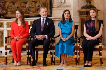Los Reyes, Felipe VI y
