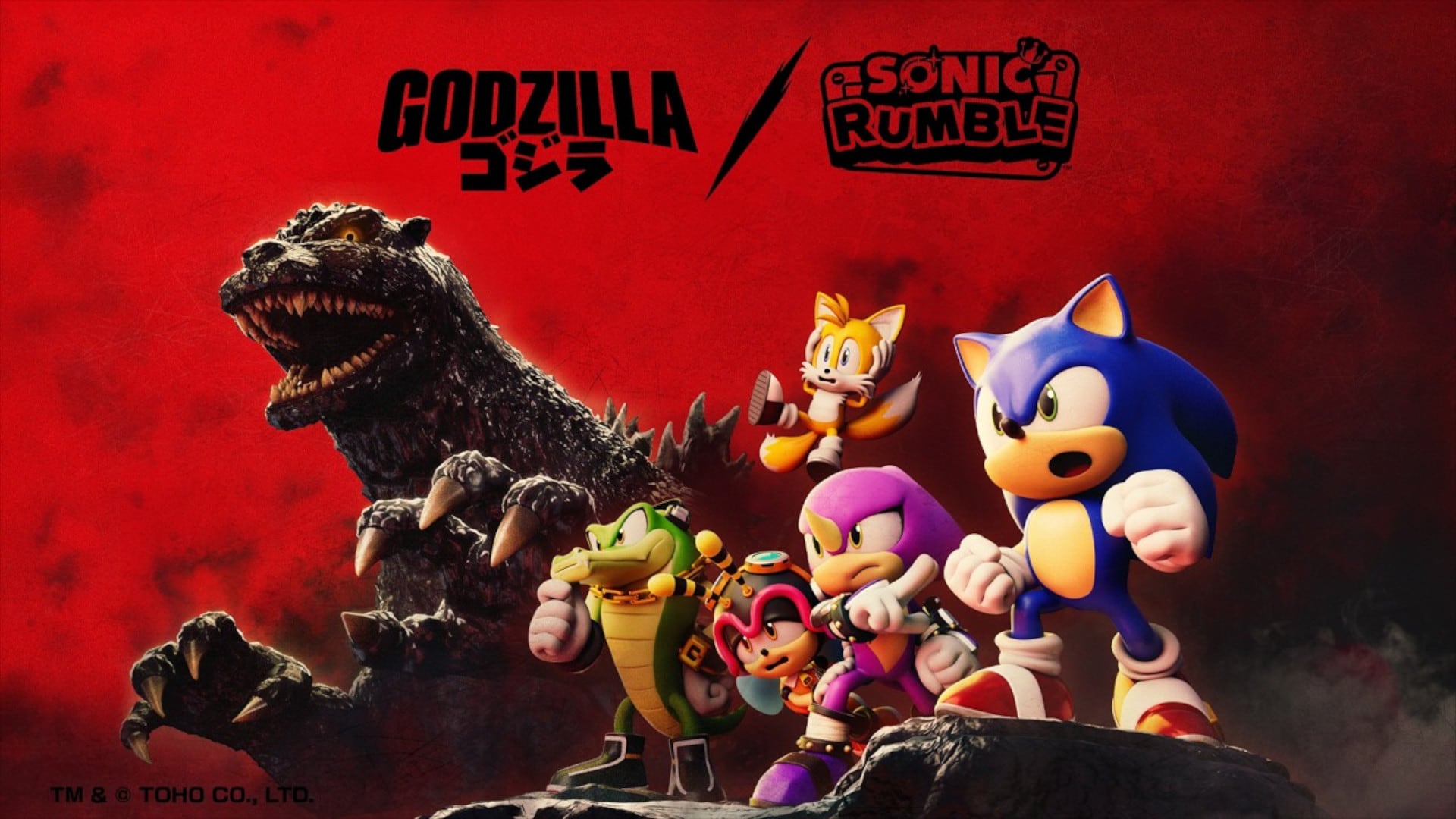 Godzilla invade el universo de Sonic en un épico crossover