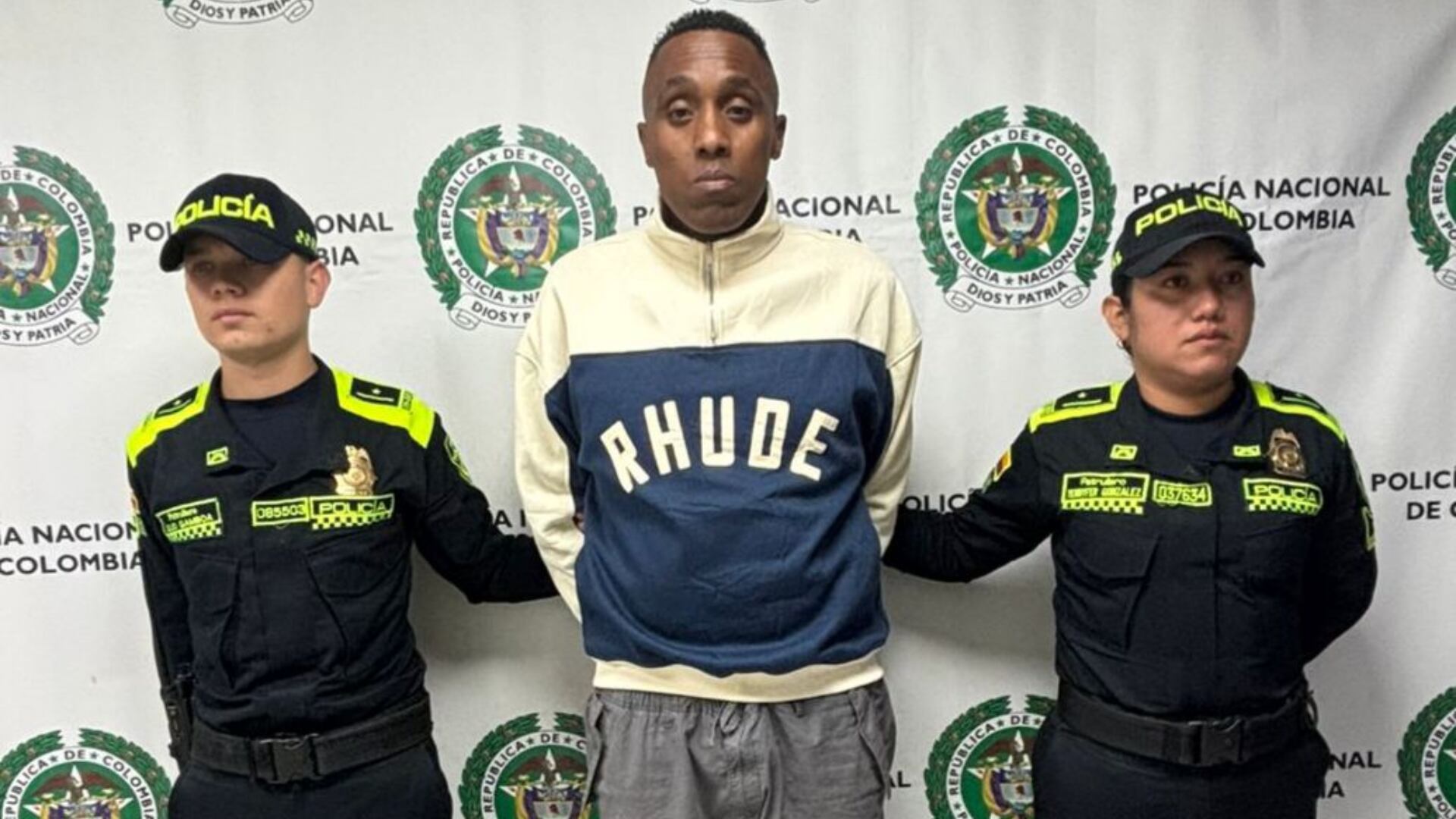 Capturado por intento de homicidio a su pareja en Bogotá - crédito Policía Metropolitana de Bogotá