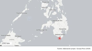 Casi 20 muertos y cientos de heridos a causa de un terremoto de magnitud 7,8 en el sur de Filipinas