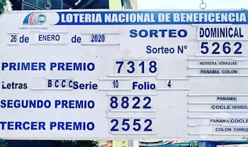 La Lotería Nacional reportó ventas