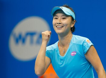 La tenista Peng Shuai, en