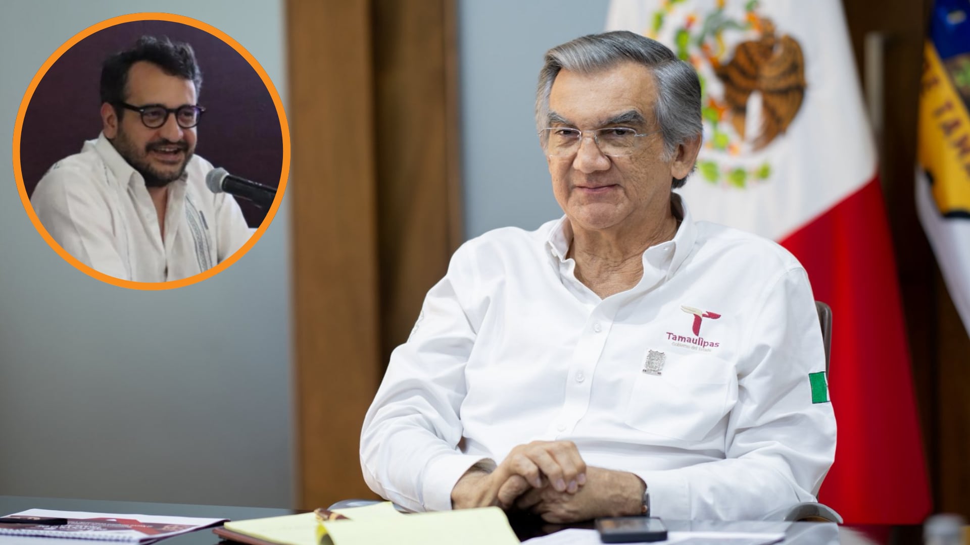 Américo Villarreal niega retiro de su visa y evita hablar de Andy López Beltrán. (Foto: redes sociales)