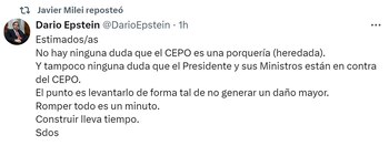 El tuit de que retuiteó