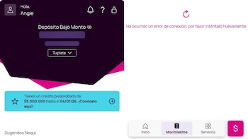 Cuando la aplicación deja acceder