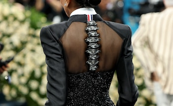 Una estructura metálica que imitaba