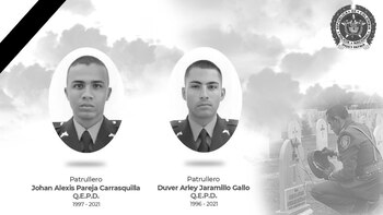 Policías asesinados en Bahía Solano