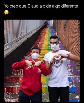 Fake de Claudia López