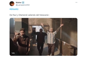 Memes del triunfo de Argentina sobre Brasil