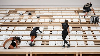 La performance conquista la Bienal de Venecia, aunque pocos países pueden afrontar el gasto