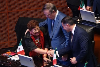 Ernestina Godoy asumió el cargo