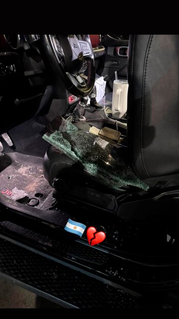 La otra postal que subió