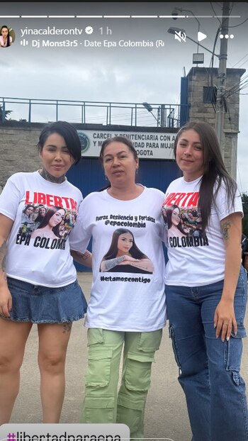 La empresaria de fajas espera