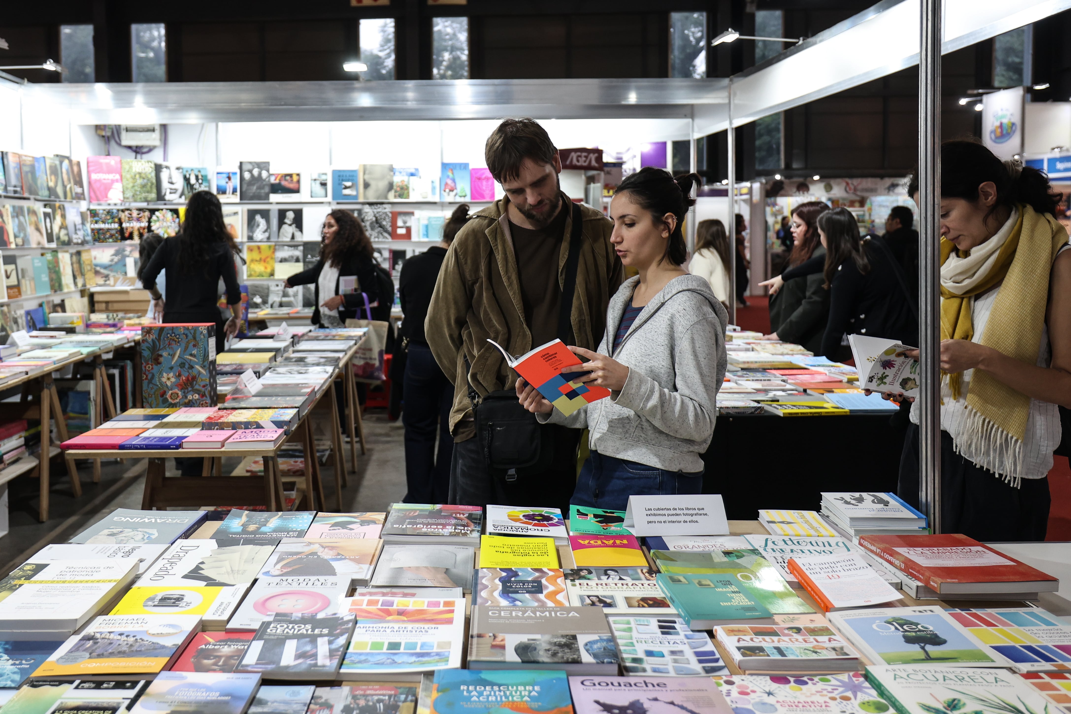 El 21 de abril iniciará la Feria del Libro en La Rural de Buenos Aires (EFE/Juan Ignacio Roncoroni)