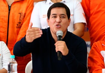 El candidato a la presidencia