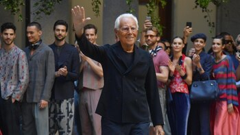 Noventa años de Giorgio Armani,