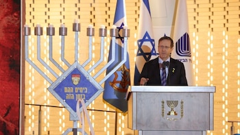 El presidente de Israel aplaude