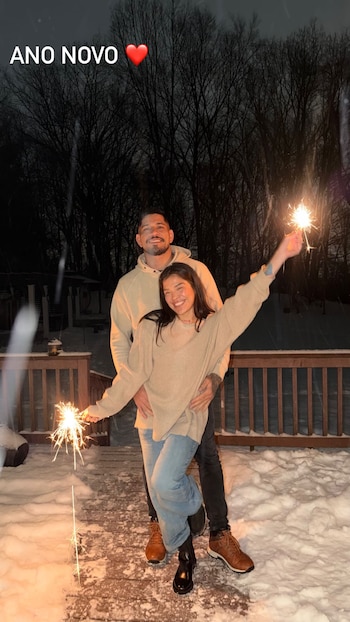 Alex Pereira y Tracy Cortez
