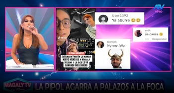 Magaly Medina destapa lo que dicen los usuarios sobre Jefferson Farfán tras su último mensaje. Captura: Magaly Medina.
