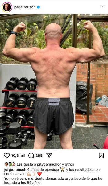 El chef compartió con sus