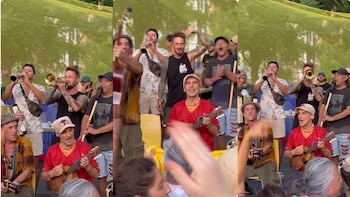 El cantante Manu Chao protagonizó concierto en calle de Barcelona recolectando ayudas para los damnificados en Colombia