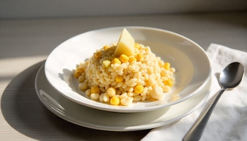 El arroz con maíz puede