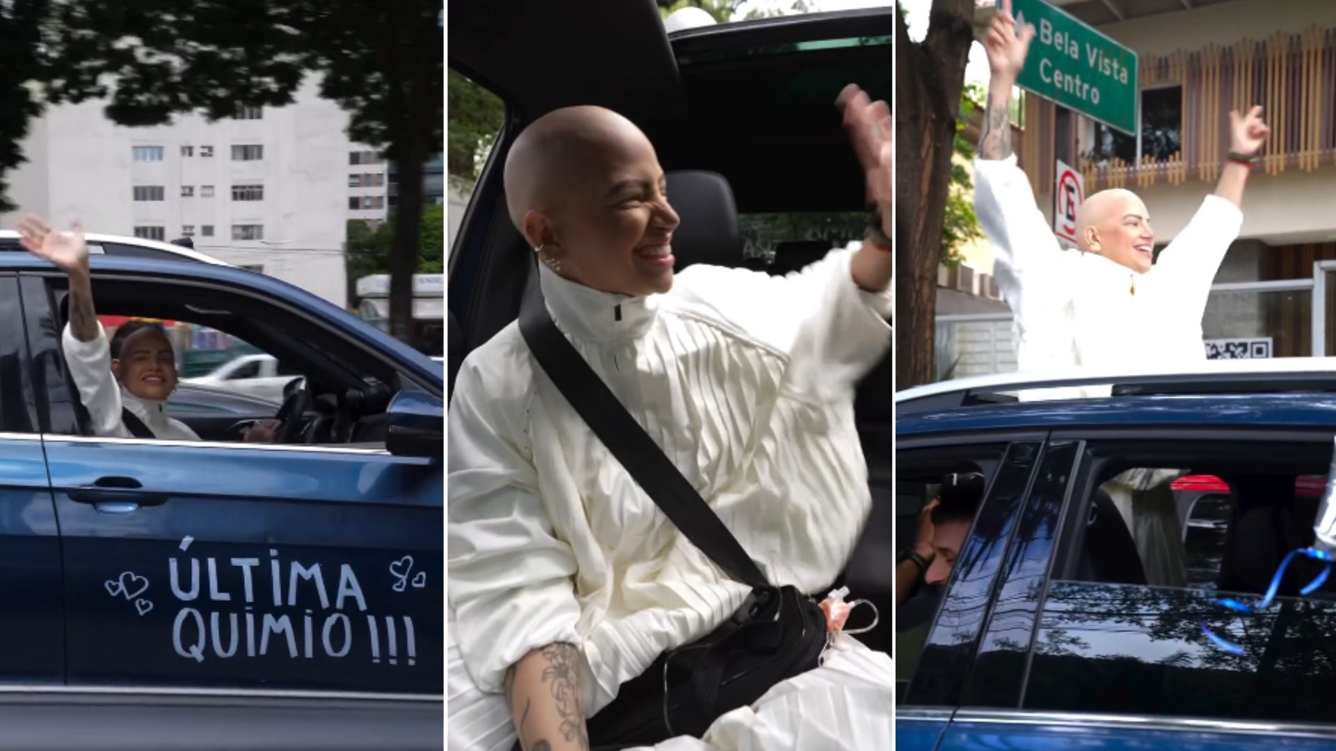 El video viral de Nathália Raquel celebrando el fin del cáncer moviliza redes sociales y despierta solidaridad en São Paulo