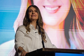 Paloma Valencia defendió su candidatura y cuestionó estereotipos de género en la política - crédito Colprensa