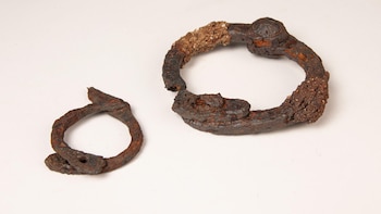 Grilletes de hierro hallados en Francia revelan la esclavitud entre los galos hace 2.300 años