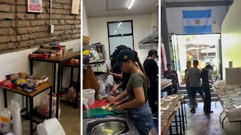 Terremoto en Colombia: un restaurante argentino en Cali acopia, cocina y distribuye viandas de alimentos para colaborar con víctimas y socorristas
