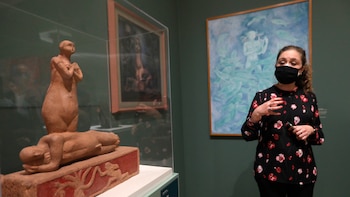 Escultura de Juan Soriano llega