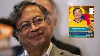 Gustavo Petro no se quiso quedar con las ganas y mostró su lámina personalizada del álbum Panini: “Juego por la vida”
