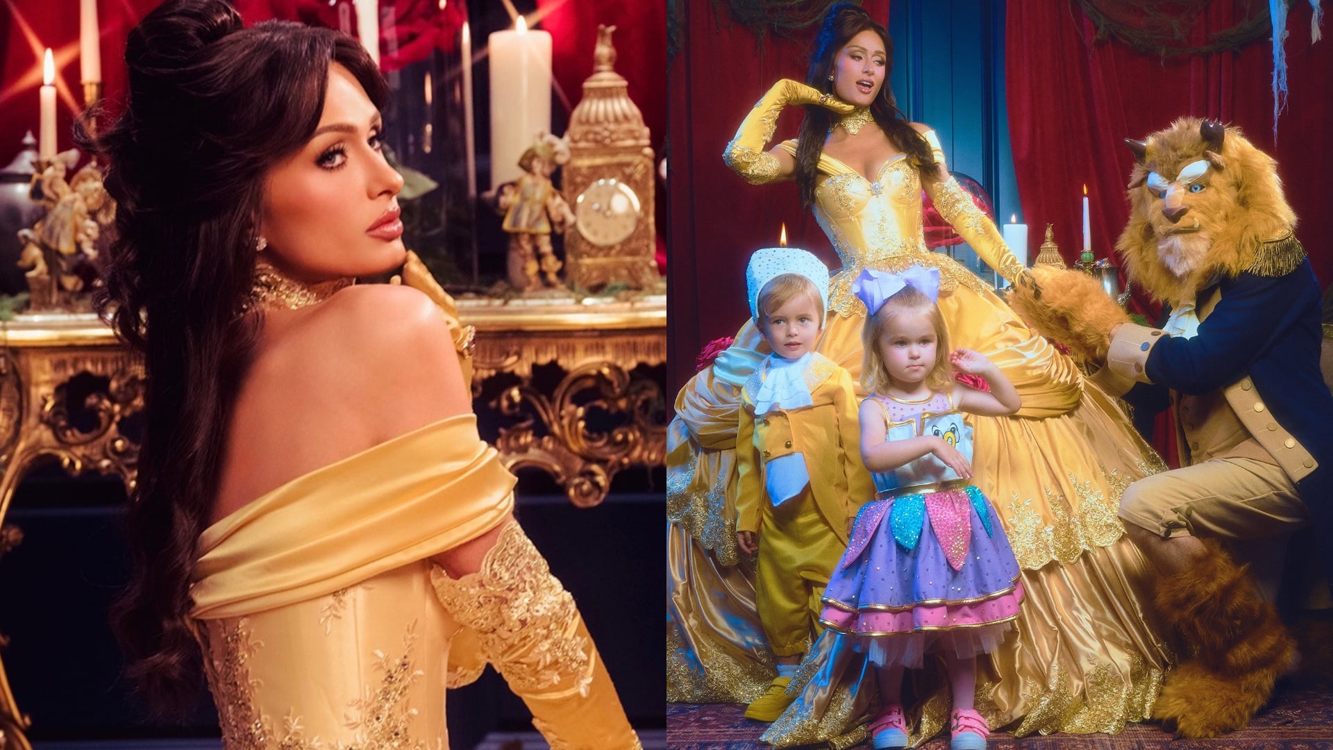 Paris Hilton responde a las críticas por “quitarle foco a sus hijos” con su disfraz de Halloween