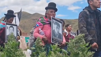 Marcha del sacrificio. Familias de