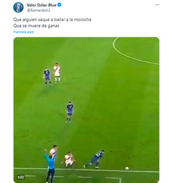 Las reacciones a la jugada de Lionel Messi ante Perú SF