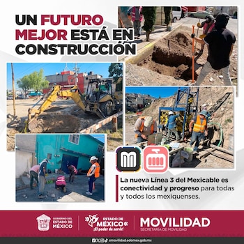 Las obras para construir las