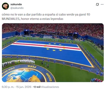 Los mejores memes del España vs Cabo Verde. (Redes sociales / Captura de pantalla)
