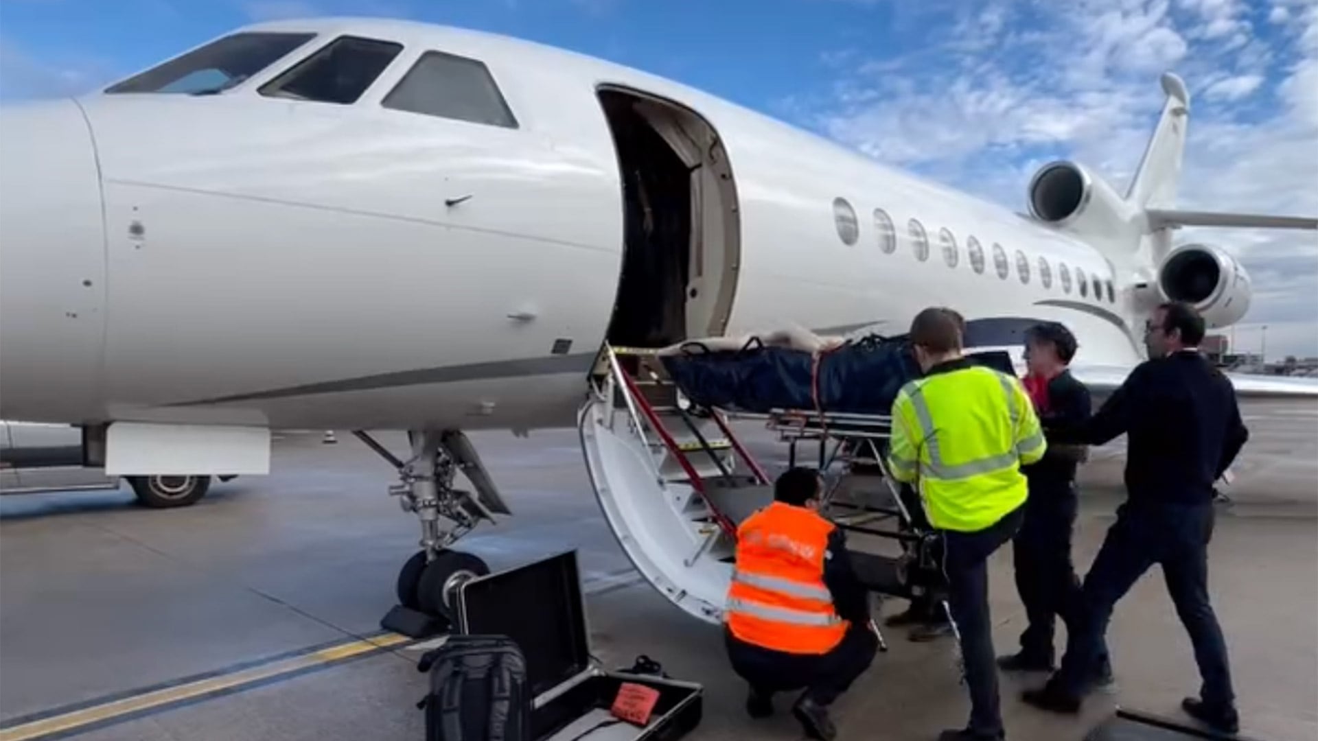 Vonn fue trasladada de Italia a su hogar en EEUU en un avión particular