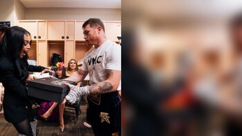 Canelo Álvarez obsequió a Danna