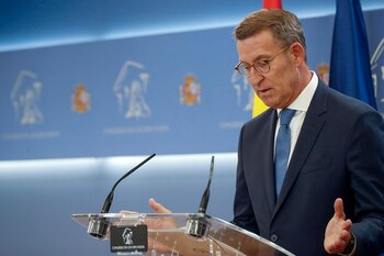 El líder del PP, Alberto