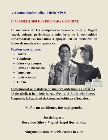 Esta fue la convocatoria para