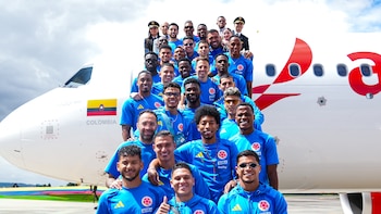 Así llegó la selección Colombia a San Diego, ciudad sede del último amistoso ante Jordania, previo a su debut en el Mundial 2026