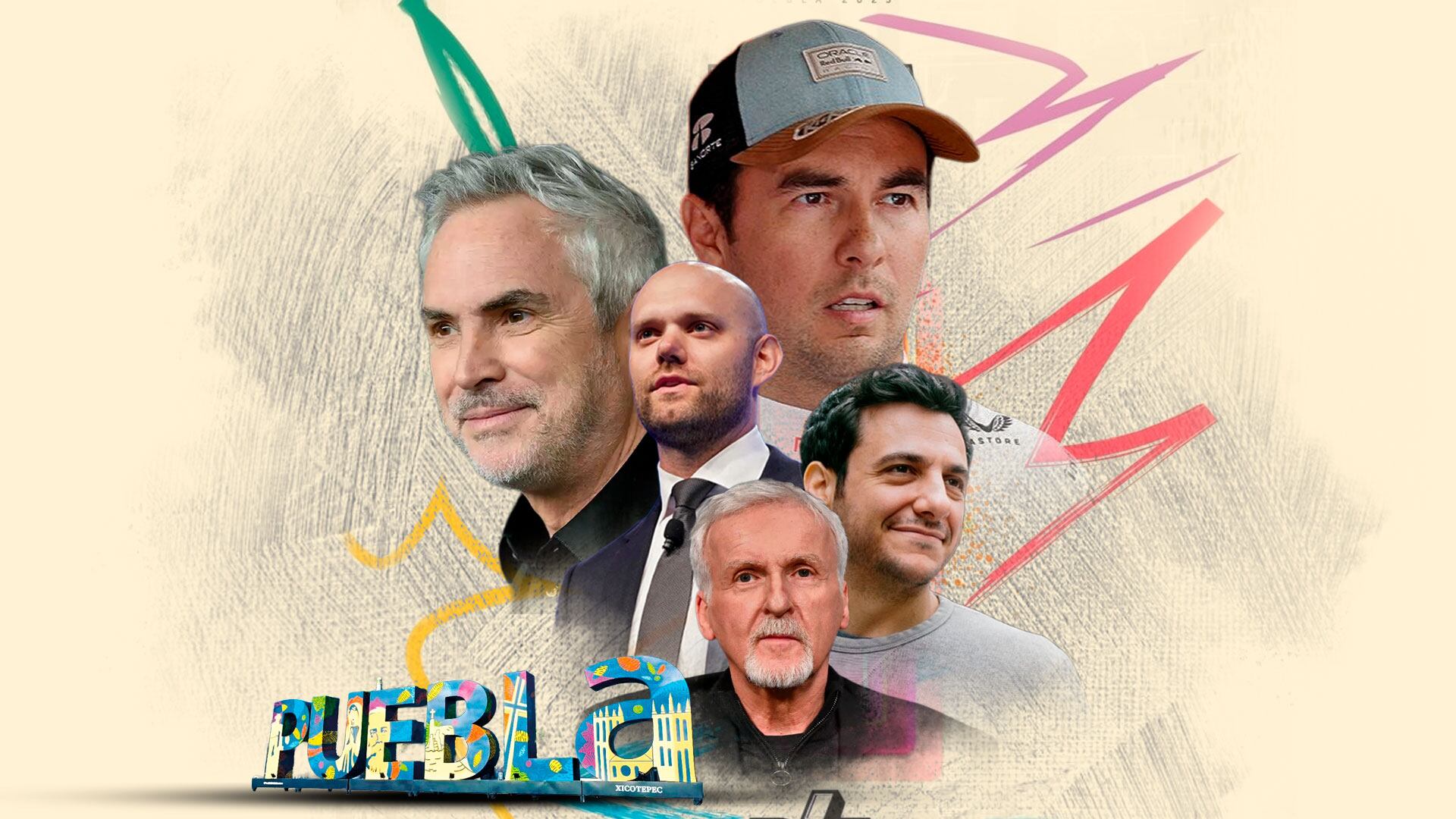 James Cameron, Alfornso Cuarón, Sergio Pérez, entre los conferencistas del Festival de las Ideas 2025 - Diseño: Jesús Aviles / Infobae México