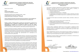 Coagrodistritos, asociación que agrupa a