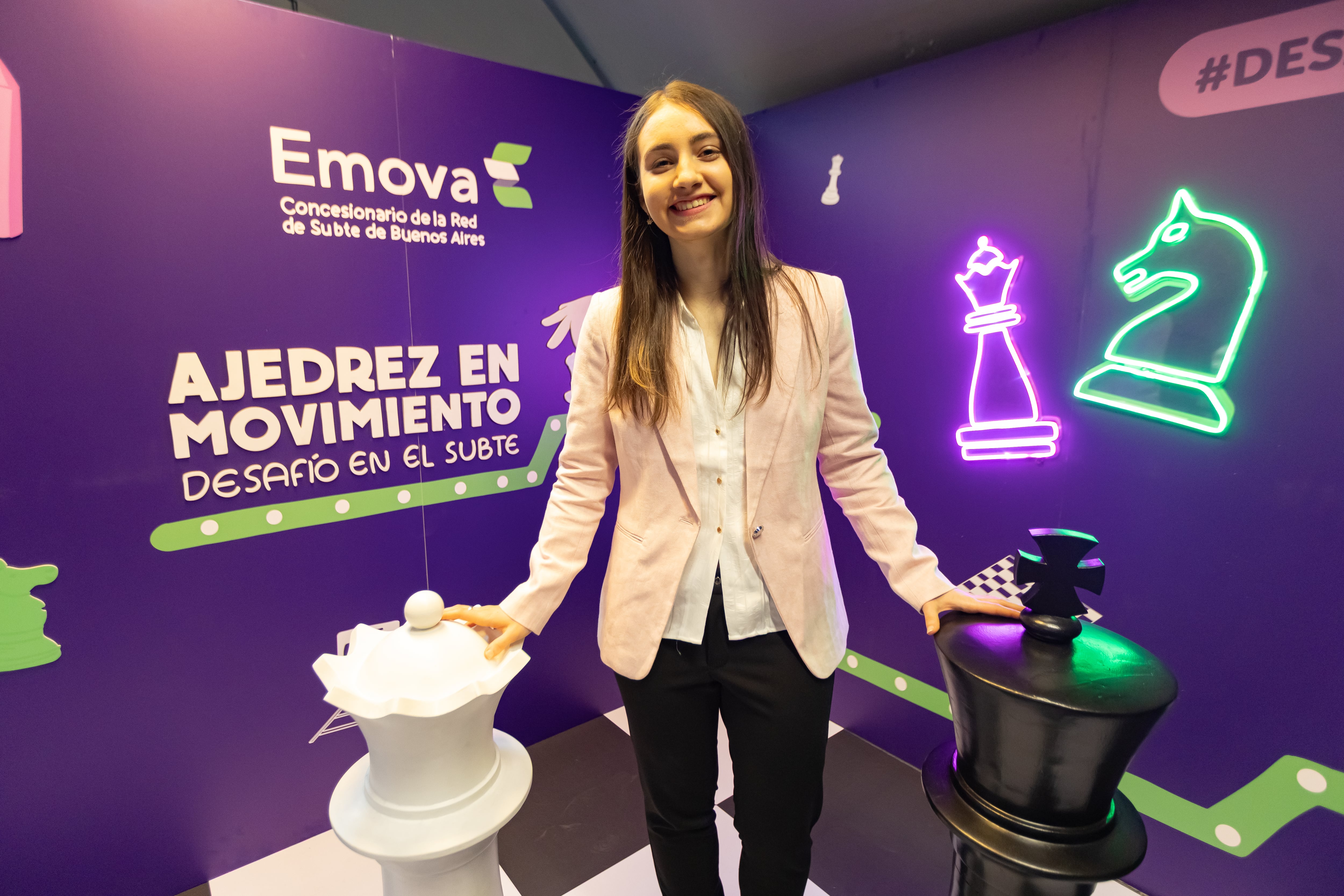 Candela Francisco es una de las figuras más reconocidas en el mundo del ajedrez en la Argentina con tan solo 20 años
