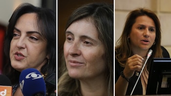 Las senadoras María Fernanda Cabal,