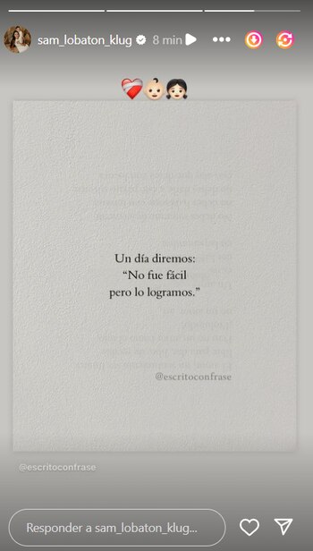 Samahara Lobatón comparte tierna reflexión